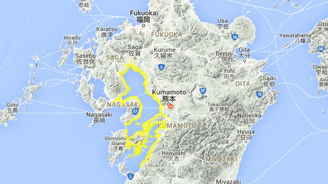 日本熊本地震7.1级 中国留学生参与救援