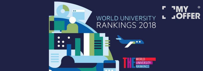 英国大学最新排名之2018晤士高等教育THE世界大学排名出炉